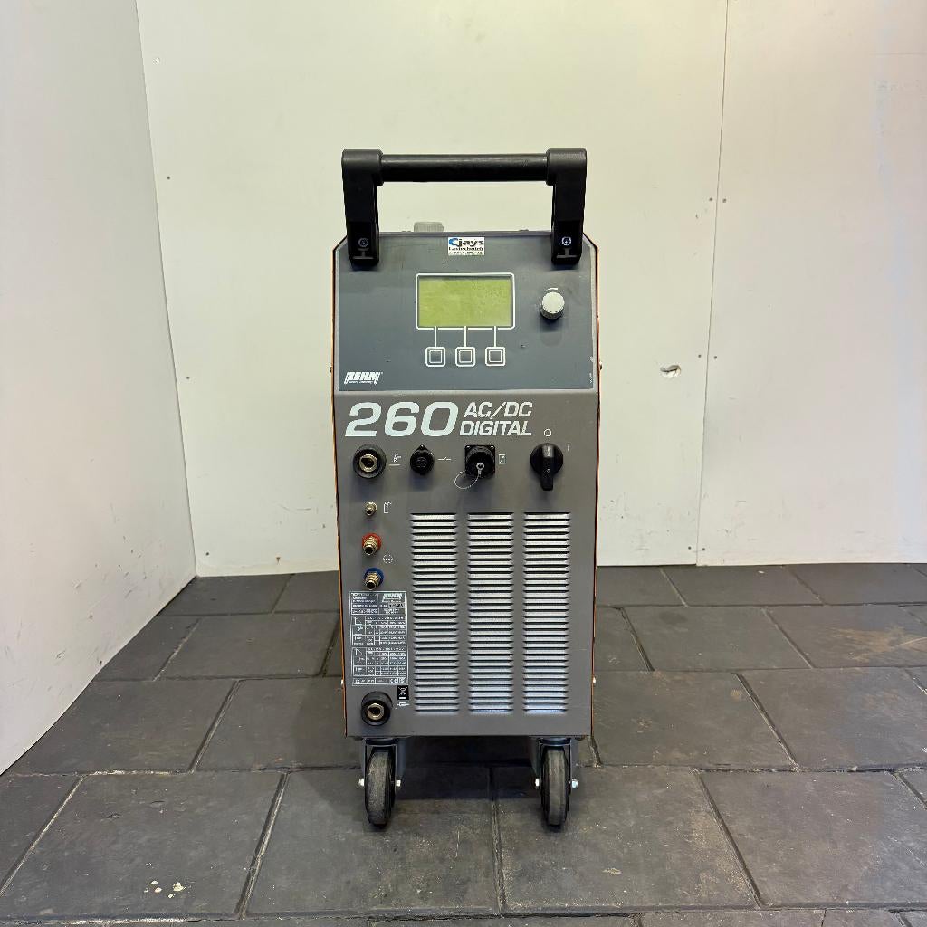 Gebruikte TIG Rehm Invertig 260 ACDC DIgital Lasapparaat WTG, Doe-het-zelf en Verbouw, Gebruikt, Rehm Schweißtechnik GmbH, Info@rehm.de