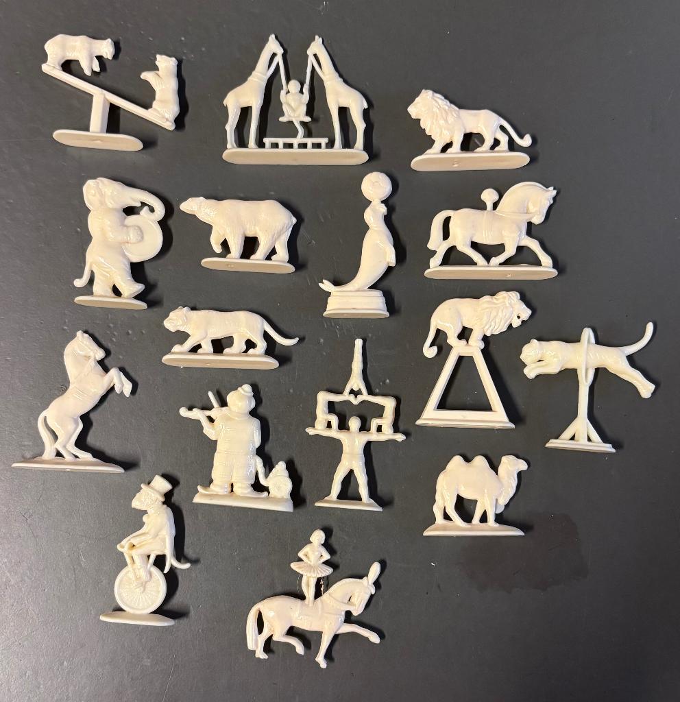 Vintage De Gruyter "Snoepje van de Week" - Circusfiguren, Ophalen