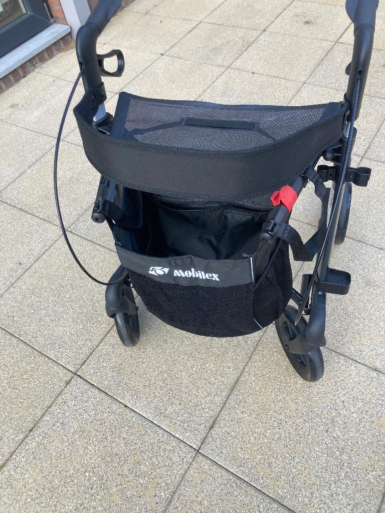 Mobilex Leopard rollator, Diversen, Rollators, Nieuw, Lichtgewicht, Opvouwbaar, Ophalen