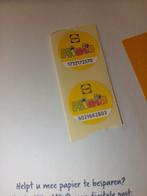 *3* spaarzegels Lidl Mini's, Ophalen, Winkel, Super of Benzinepomp, Zegels, Bonnen of Punten