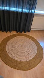 Jute kleed rond, Huis en Inrichting, Stoffering | Tapijten en Kleden, Ophalen of Verzenden, Zo goed als nieuw, Rond, 50 tot 100 cm