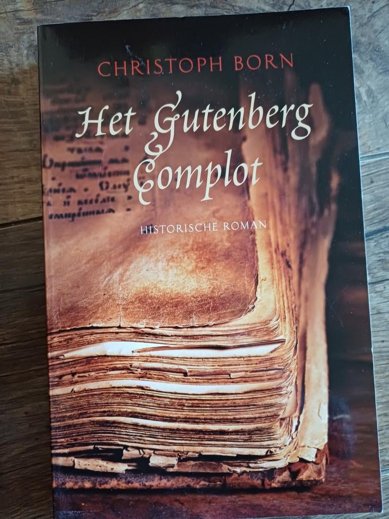 Het Gutenberg Complot - Christoph Born, Ophalen of Verzenden
