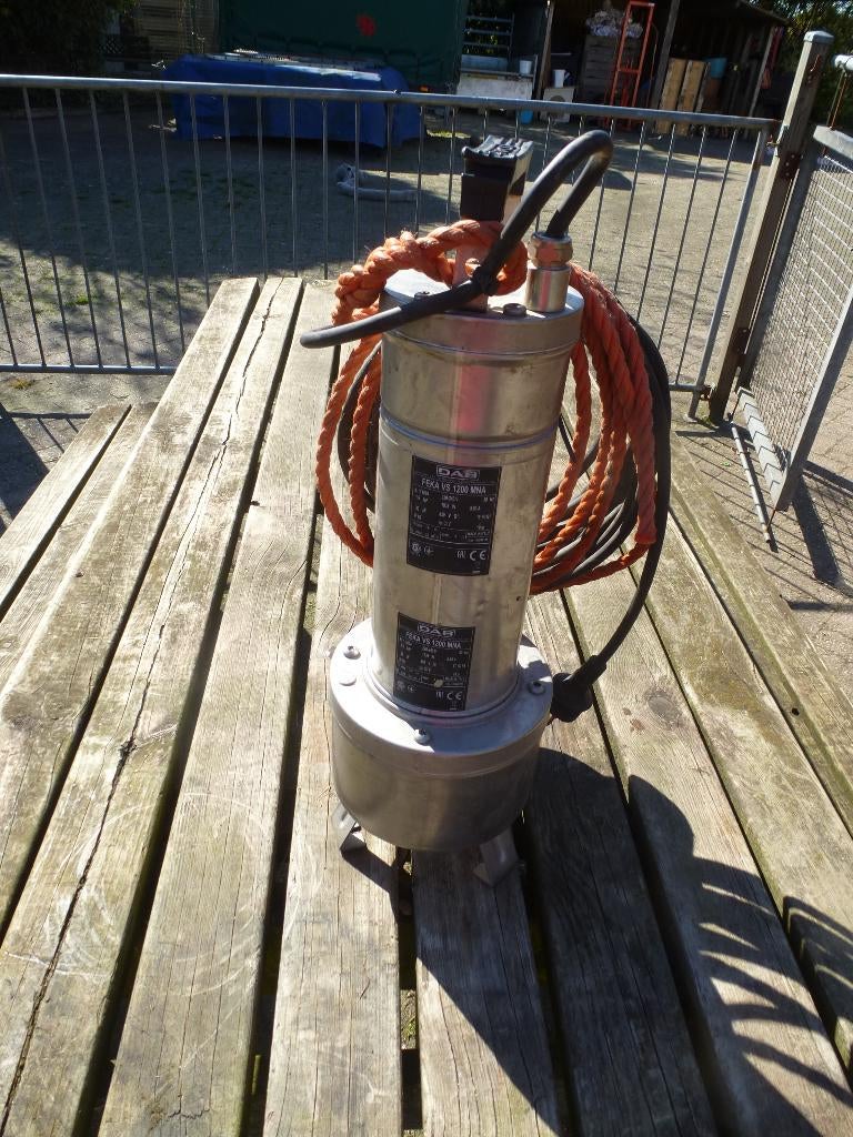 DAB FEKA VS 1200 MNA Bouw / aannemerspomp RVS  32 m3 p/u, Ophalen, Gebruikt, Elektrisch, Overige typen