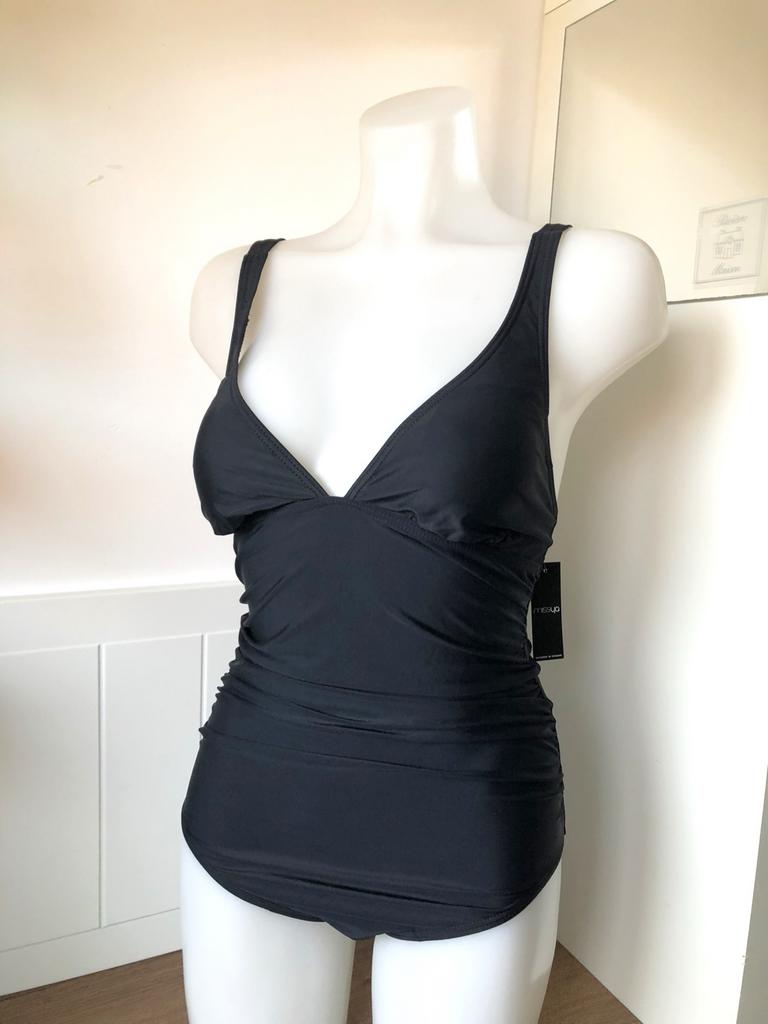 Missya Zwart Badpak - Nieuw met kaartje, Kleding | Dames, Badmode en Zwemkleding, Ophalen of Verzenden, Nieuw, Zwart, Badpak