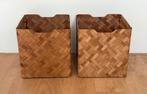 2x IKEA Bullig doos bamboo, Doos, Minder dan 35 cm, Minder dan 50 cm, Ophalen of Verzenden