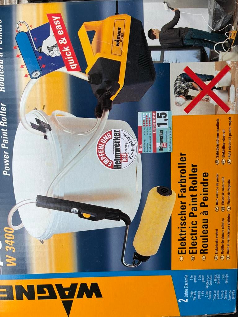 Elektrische verfroller, Ophalen, Nieuw, Verfroller