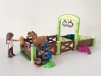 playmobil  9478 paardenstal, paard Spirit & Lucky, Ophalen of Verzenden, Gebruikt, Complete set