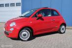 Fiat 500 0.9 TwinAir Lounge PANODAK,CLIMACONTROL,BLUETOOTH, Voorwielaandrijving, 86 pk, Gebruikt, Leder en Stof