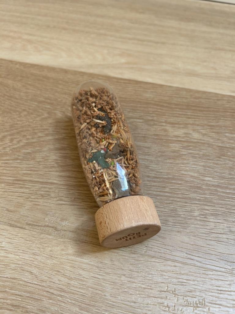 Z.g.a.n. Petit Boum sensorische fles - bosdieren - forest, Ophalen of Verzenden, Zo goed als nieuw, Overige typen, Met geluid