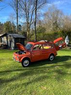 Autobianchi 500 D Giardiniera, Achterwielaandrijving, Zwart, Stationwagon, Handgeschakeld