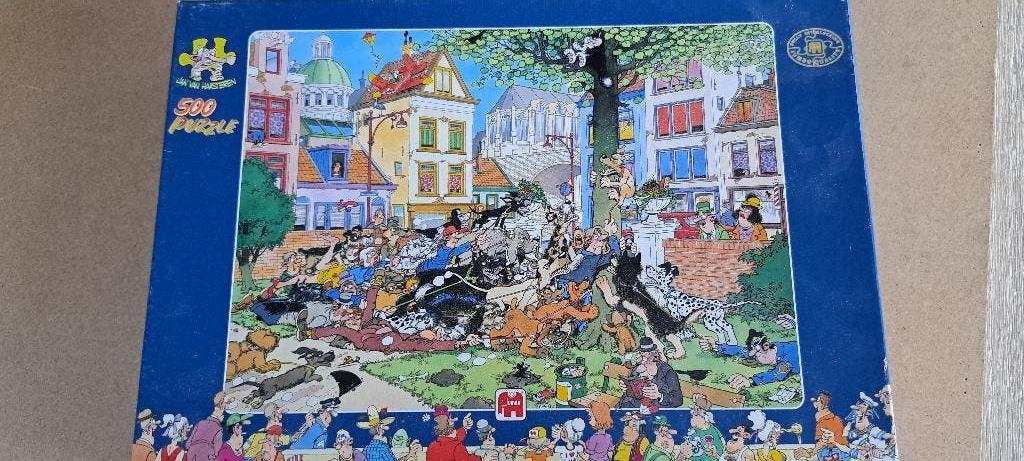 jan van haasteren puzzels, Ophalen, 500 t/m 1500 stukjes, Zo goed als nieuw, Legpuzzel