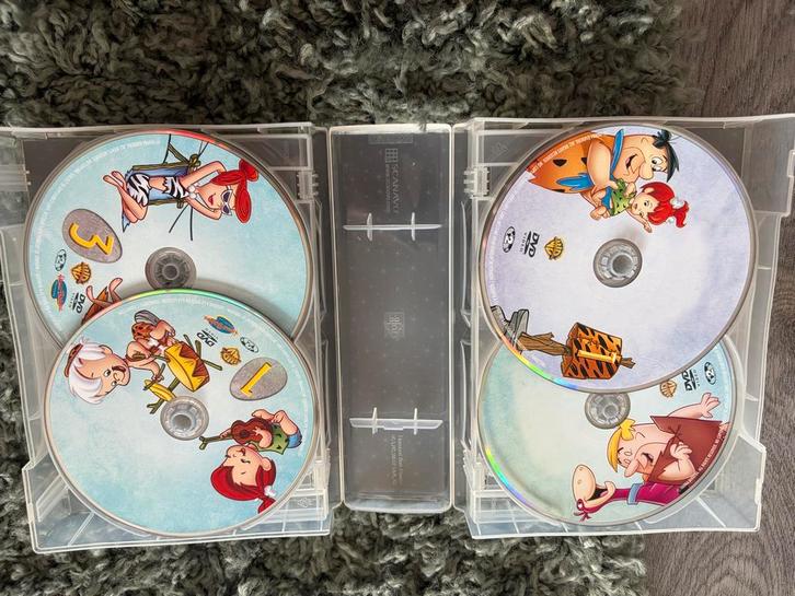 The Flintstones Complete Serie - Seizoenen 1-6 DVD Boxset, Cd's en Dvd's, Dvd's | Kinderen en Jeugd, Zo goed als nieuw, Tv fictie