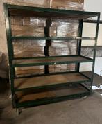 Stevige Stellingkast opbergkar rolkar op wielen 6 st. partij, Ophalen, Gebruikt