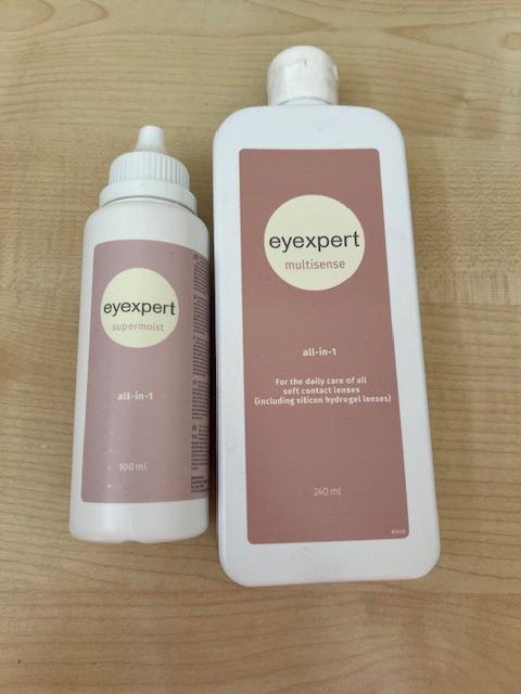 Lensvloeistof eyexpert multisense all-in-one, Ophalen