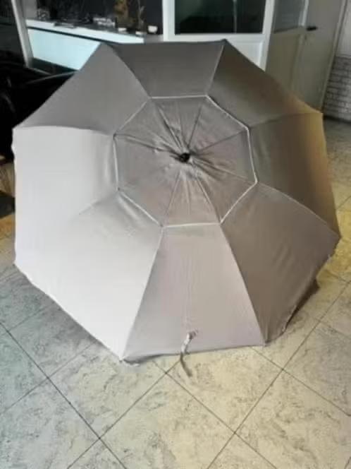 NIEUW! Songmics parasol zand 190 cm kantelbaar €22,99, Tuin en Terras, Kantelbaar, Nieuw, Ophalen of Verzenden, 1 tot 2 meter