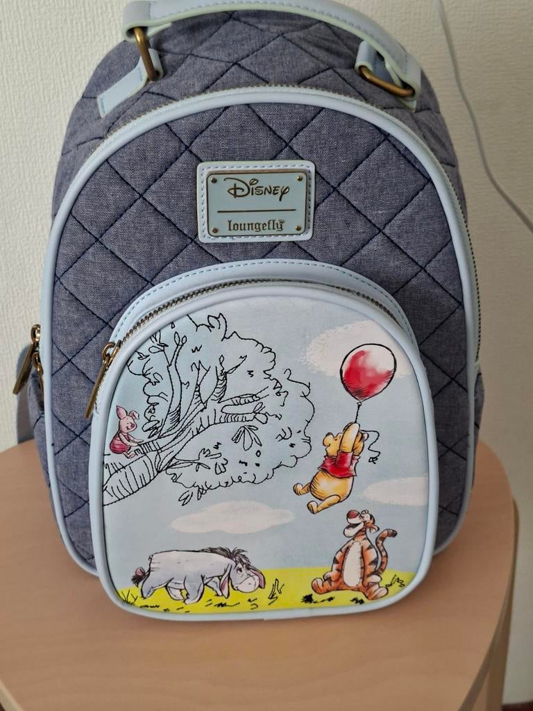 Loungefly Disney Winnie de Poeh Mini Rugzak, Sieraden, Tassen en Uiterlijk, Minder dan 30 cm, Disney of Dora, Ophalen of Verzenden