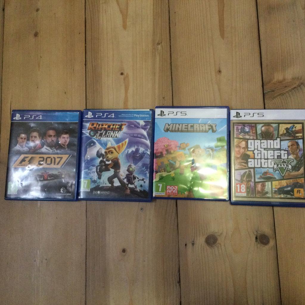 GTA v 15 euro minecraft 20 euro Ratchet clank 10 form 17 20€, Avontuur en Actie, Online, 2 spelers, Ophalen of Verzenden