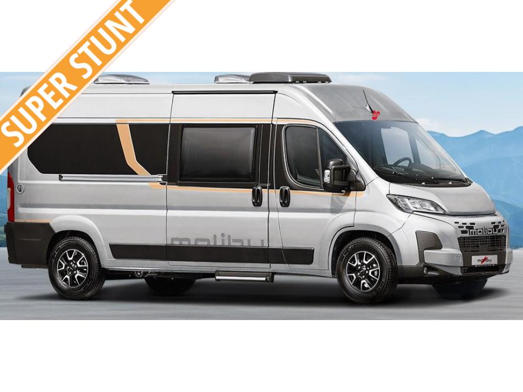 Malibu Van Compact 600 LE Lengtebedden, Automaat, Automaat, Buscamper of Camperbus, Malibu, Fiat