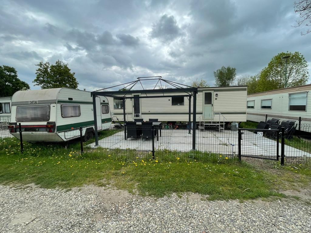 Mooie stacaravan Camping de mosterdpot, Caravans en Kamperen, Tot en met 4