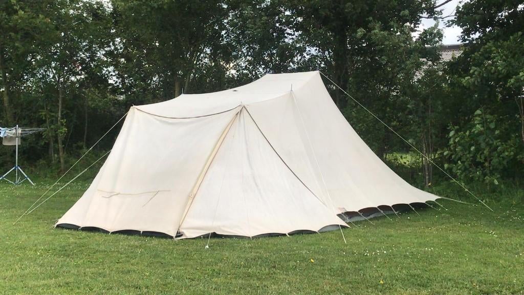 De Waard Kleine Zilvermeeuw - veel gebruikt, Caravans en Kamperen, Tenten, Ophalen, Gebruikt