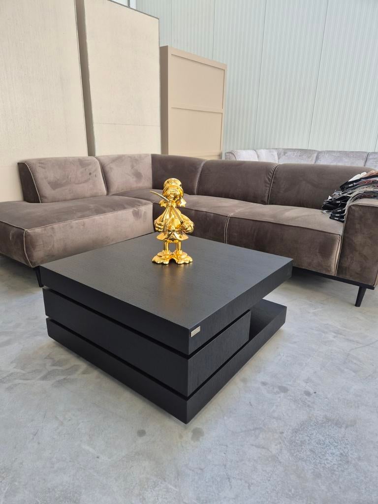 Salontafel oakura blok richmond interiors, Huis en Inrichting, Tafels | Salontafels, 50 tot 100 cm, Zo goed als nieuw, Minder dan 50 cm