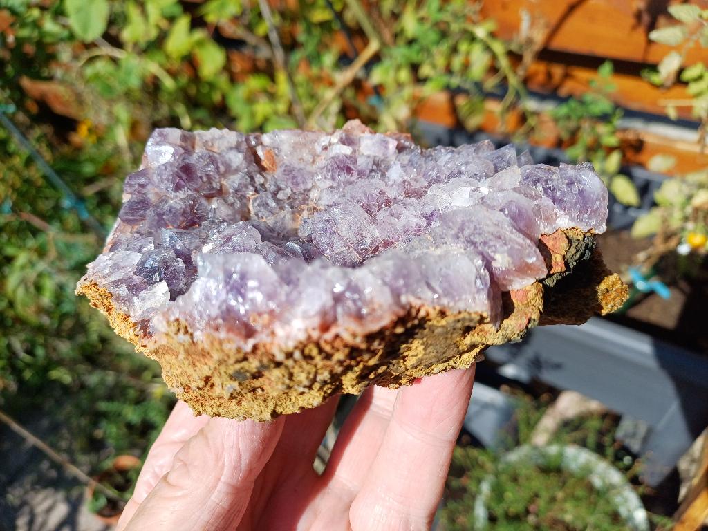 A03 Amethyst Minas Gerais Brazilie #collectie #verzameling, Ophalen of Verzenden, Mineraal