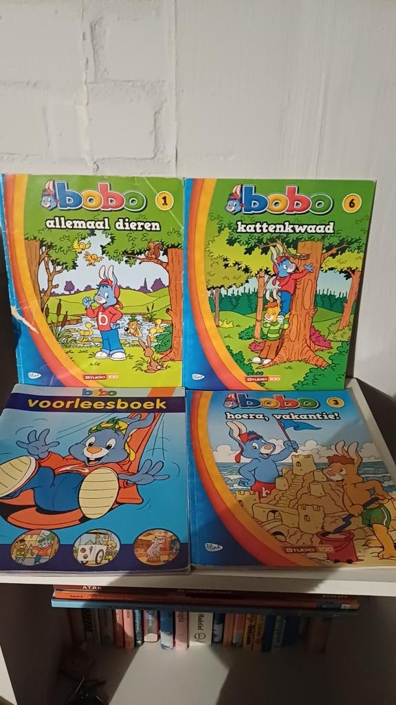 Bobo voorleesboeken - 4 stuks, Boeken, Jongen of Meisje, Ophalen of Verzenden, Zo goed als nieuw, Voorleesboek