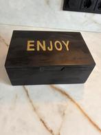 Riviera maison thee box, Huis en Inrichting, Ophalen, Zo goed als nieuw, 50 tot 100 cm, Minder dan 50 cm