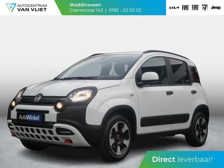 Fiat Panda Hybrid Cross | Airco | Bluetooth Dakrails | LED |, Auto's, Fiat, Bedrijf, Te koop, Panda, ABS, Airbags, Airconditioning