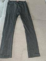Legging broekje zwart zilver glitter 128 134, Verzenden, Zo goed als nieuw, Meisje, Broek