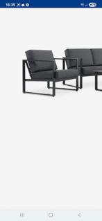 2 Vonge loungestoelen met kussens - Yisk serie, Gebruikt, 75 tot 100 cm, Ophalen of Verzenden, Stof