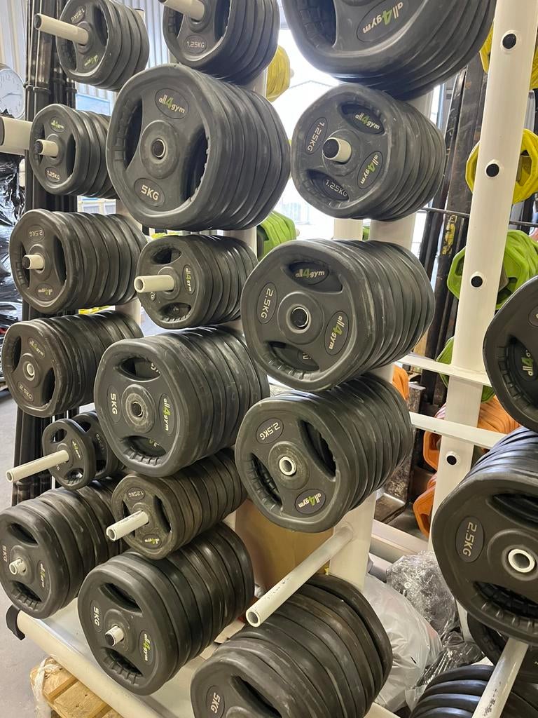 Gym 80 rek incl Bodypump sets, Sport en Fitness, Ophalen, Gebruikt, Bodypump set, Gym 80