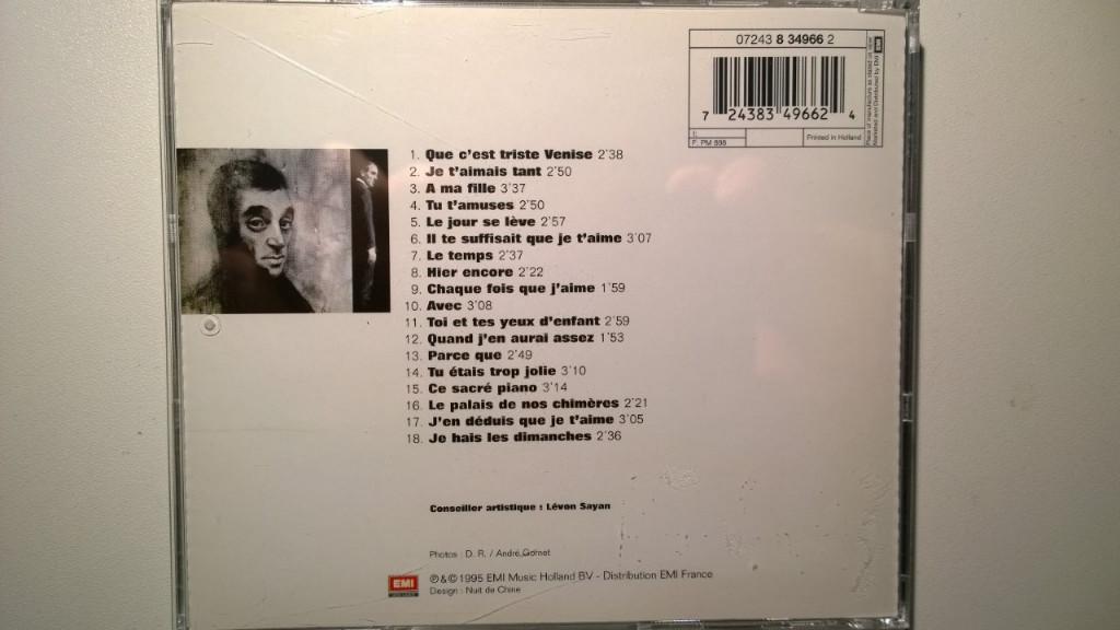 Charles Aznavour - Hier Encore, Ophalen of Verzenden, Zo goed als nieuw
