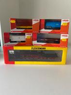 Fleischmann stoomloc & Märklin wagons H0, Fleischmann, Ophalen of Verzenden, Zo goed als nieuw, Gelijkstroom