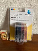 Nieuwe Brother LC3217 LC 3217 4 kleuren inktcartridges, Ophalen of Verzenden, Nieuw, Cartridge, Brother
