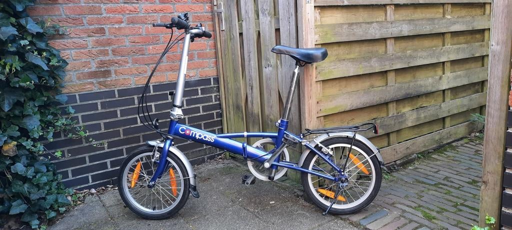 Lichte behendige vouwfiets, Fietsen en Brommers, Fietsen | Vouwfietsen, Gebruikt, 14 tot 16 inch, Totaal opvouwbaar, Ophalen