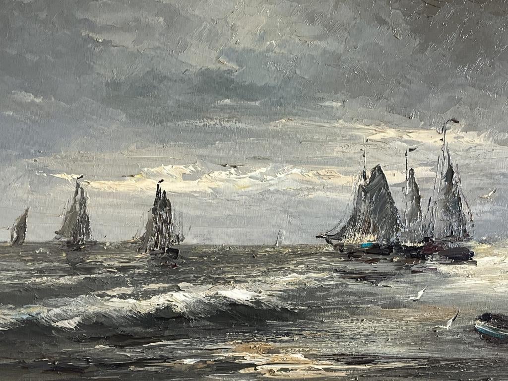 John Bevort, bomschuiten voor de kust, Antiek en Kunst, Ophalen