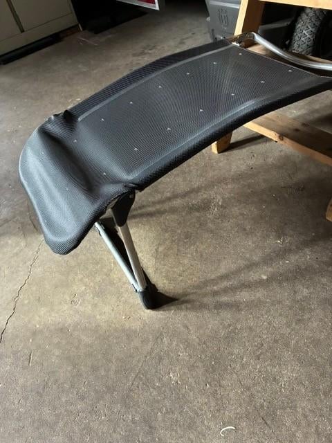 voetensteun campingstoel, Ophalen, Zo goed als nieuw, Campingstoel