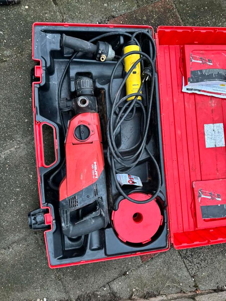 Hilti diamantboor systeem - bijna nieuw!, Zakelijke goederen, Machines en Bouw | Industrie en Techniek, Ophalen
