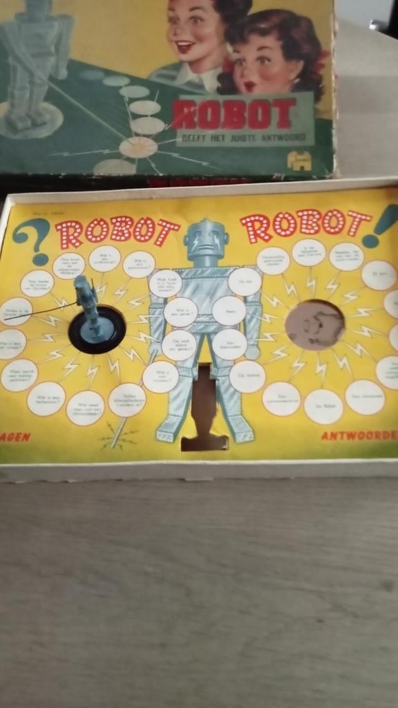Robot spel, Ophalen, Zo goed als nieuw