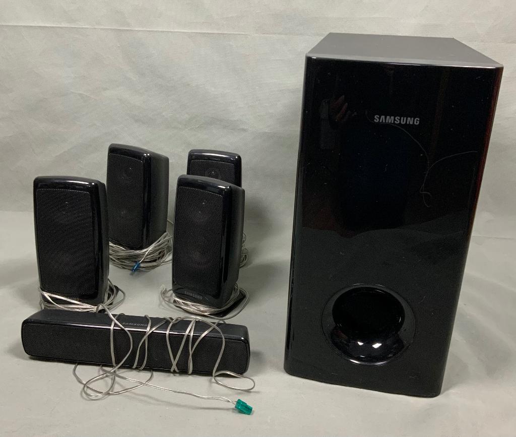 Samsung Home Cinema Set 5.1 dolby HT-BD1250, Audio, Tv en Foto, Home Cinema-sets, Gebruikt, Blu-ray-speler, 5.1-systeem, Ophalen