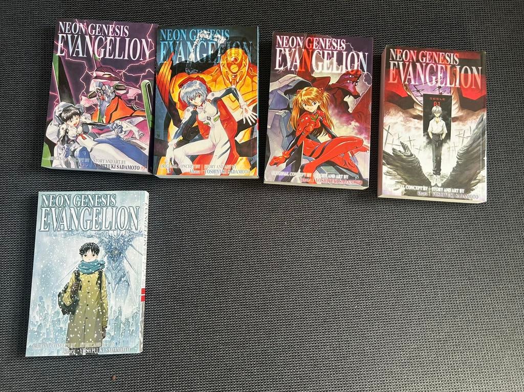 Manga | evangelion | omnibus compleet, Boeken, Complete serie of reeks, Ophalen of Verzenden, Zo goed als nieuw, Japan (Manga)