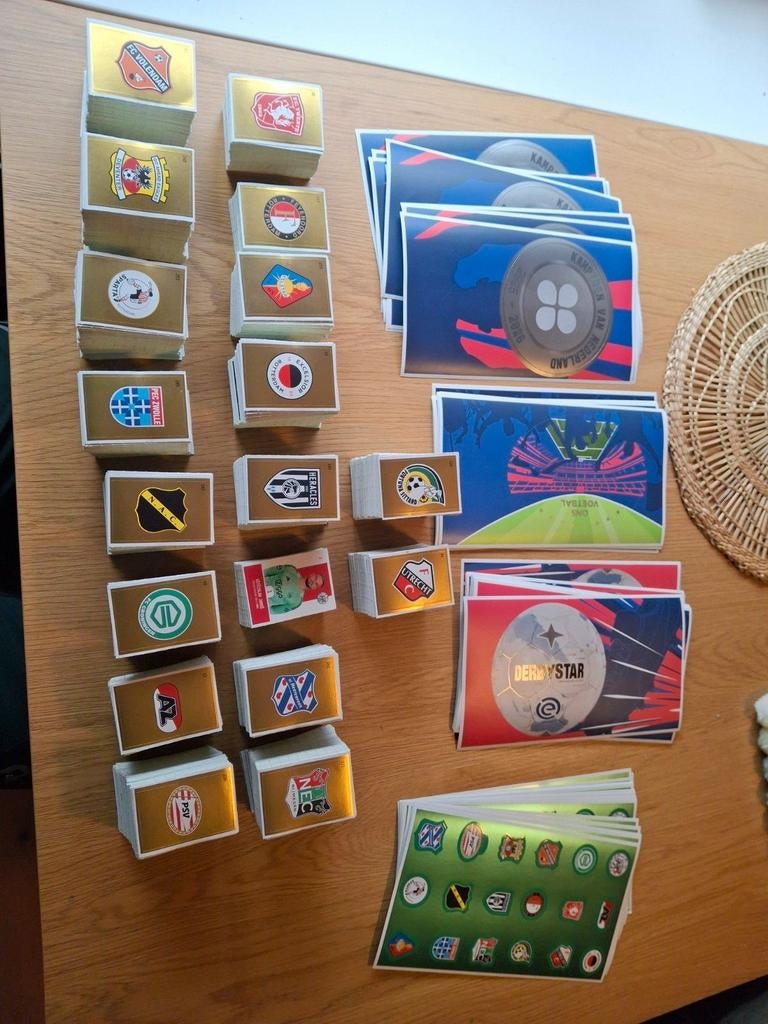 XXL Voetbalstickers - Diverse Clubs en Kampioenen, Ophalen of Verzenden