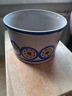 Retro Bloempot 17 cm doorsnee, Ophalen, Gebruikt, Rond, Binnen