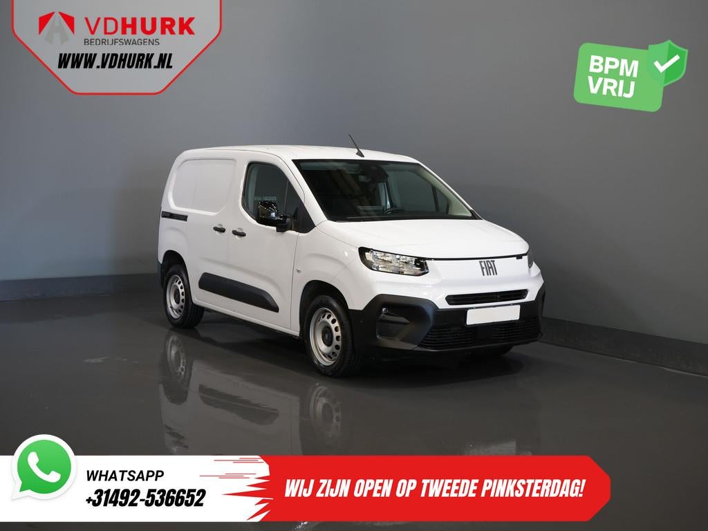 Peugeot Partner (Fiat Doblo) 1.5 HDi 100 pk 3 Pers/ Carplay/, Voorwielaandrijving, Stof, Gebruikt, 4 cilinders