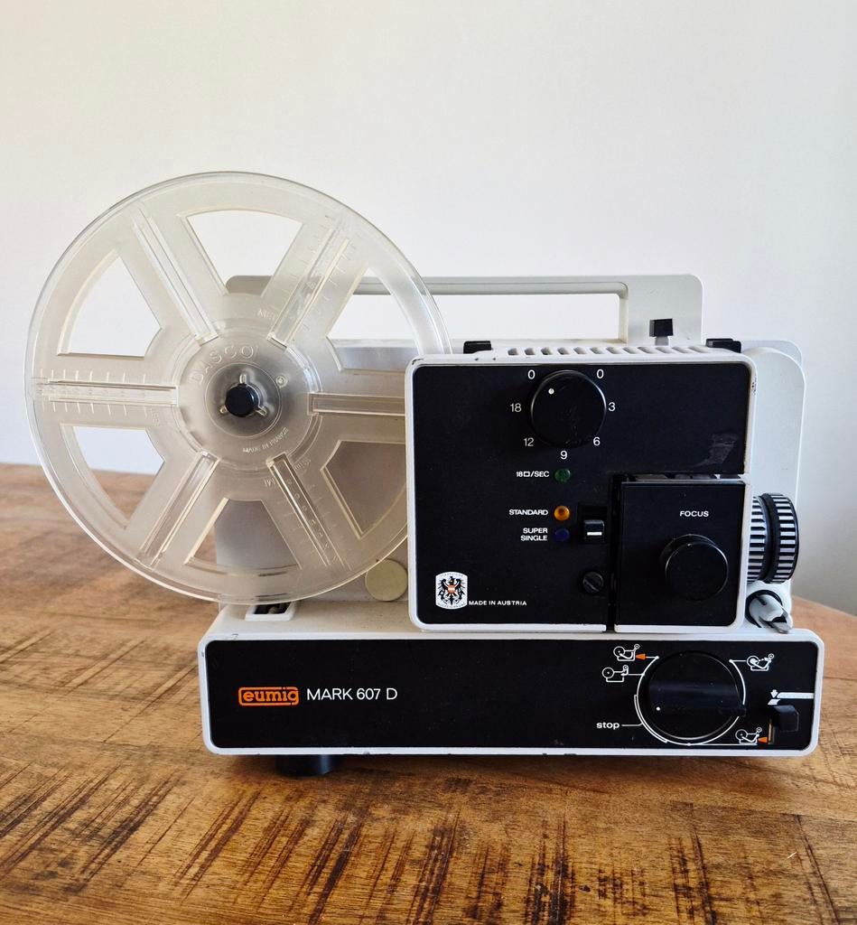 Vintage Eumig Mark 607D smalfilm projector, Verzamelen, Ophalen, 1960 tot 1980, Projector