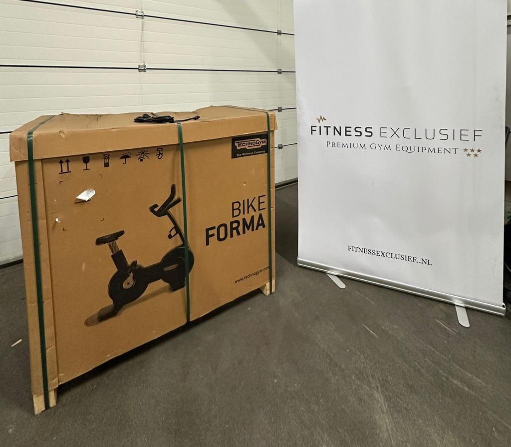 2x Technogym New Bike Forma Excite+ LED – 1x Nieuw – 1x Gebr, Ophalen, Nieuw, Benen, Overige typen