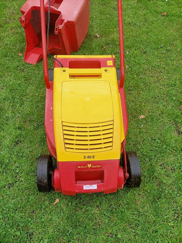 Wolf electrische grasmaaier, Tuin en Terras, Grasmaaiers, Ophalen, Gebruikt