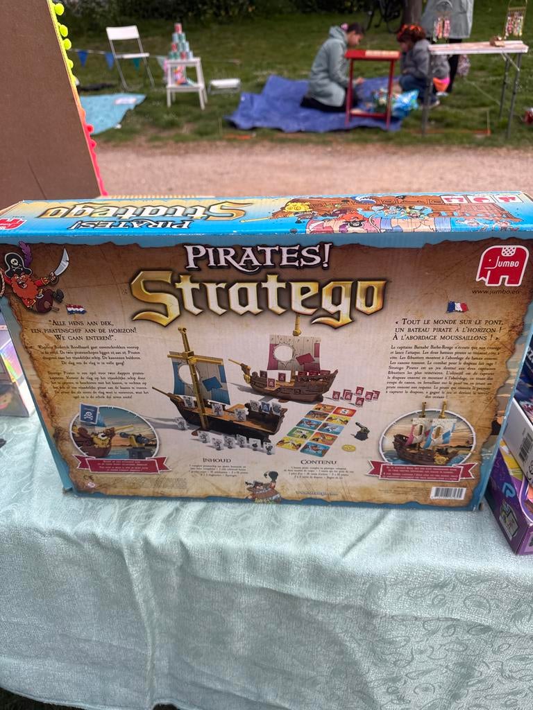 Stratego Pirates! Bordspel van Jumbo, Een of twee spelers, Ophalen of Verzenden, Gebruikt
