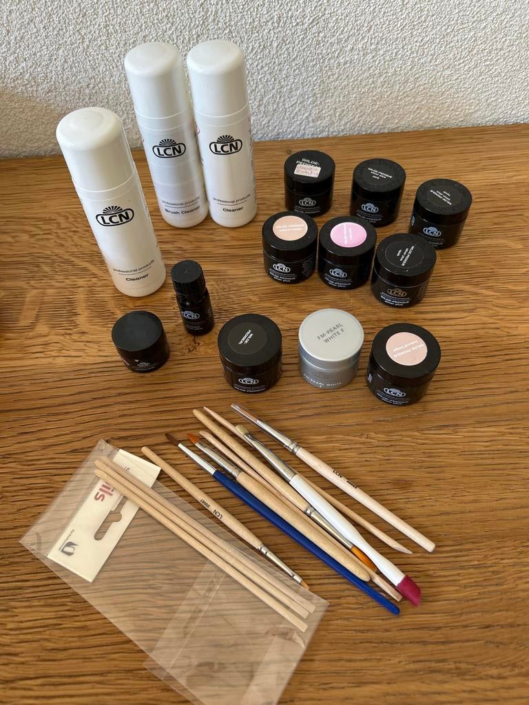 LCN gel voor Gelnagels , Lamp & Kwasten, Ophalen, Gebruikt, Overige kleuren, Handen en Nagels
